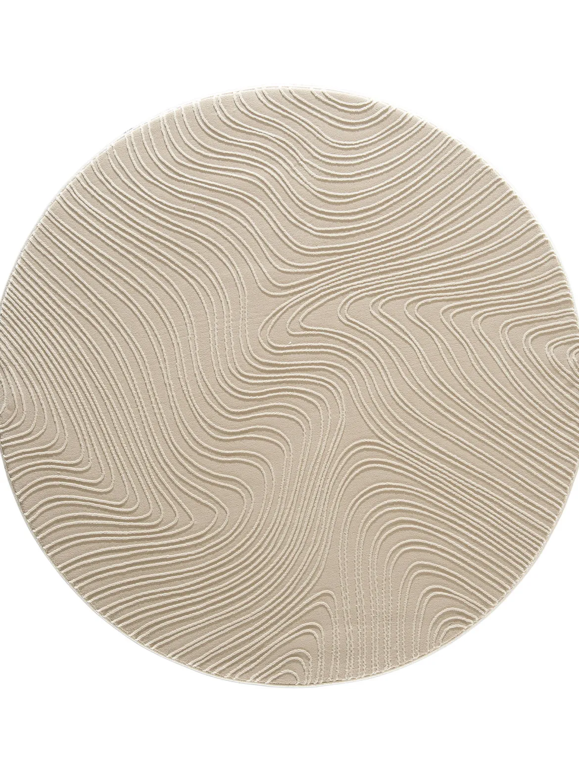 Lacanau Moderner Teppich, Taupe