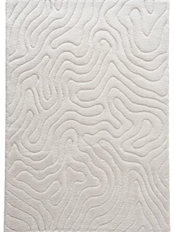 Lambari Moderner Teppich, Creme