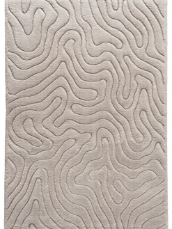 Lambari Moderner Teppich, Hellbeige