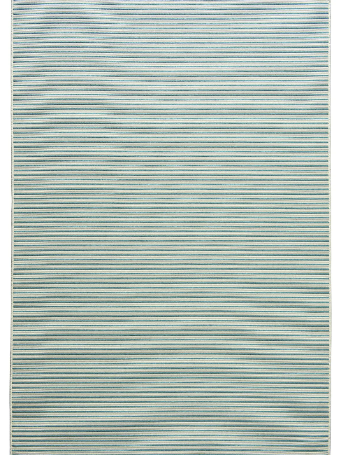 Lanikai Outdoor-Teppich, Creme/Blau