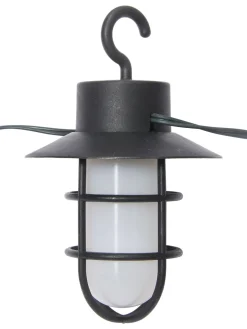 Laternenkette Lichterkette, Schwarz