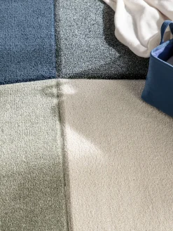 Lawndale Moderner Teppich, Grün/Blau