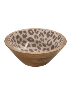 Leori Deko-Schale, Beige