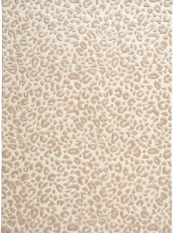 Leovara Woll-Teppich, White-Creme