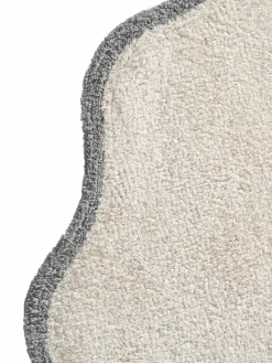Lindby Uni-Teppich, Grau