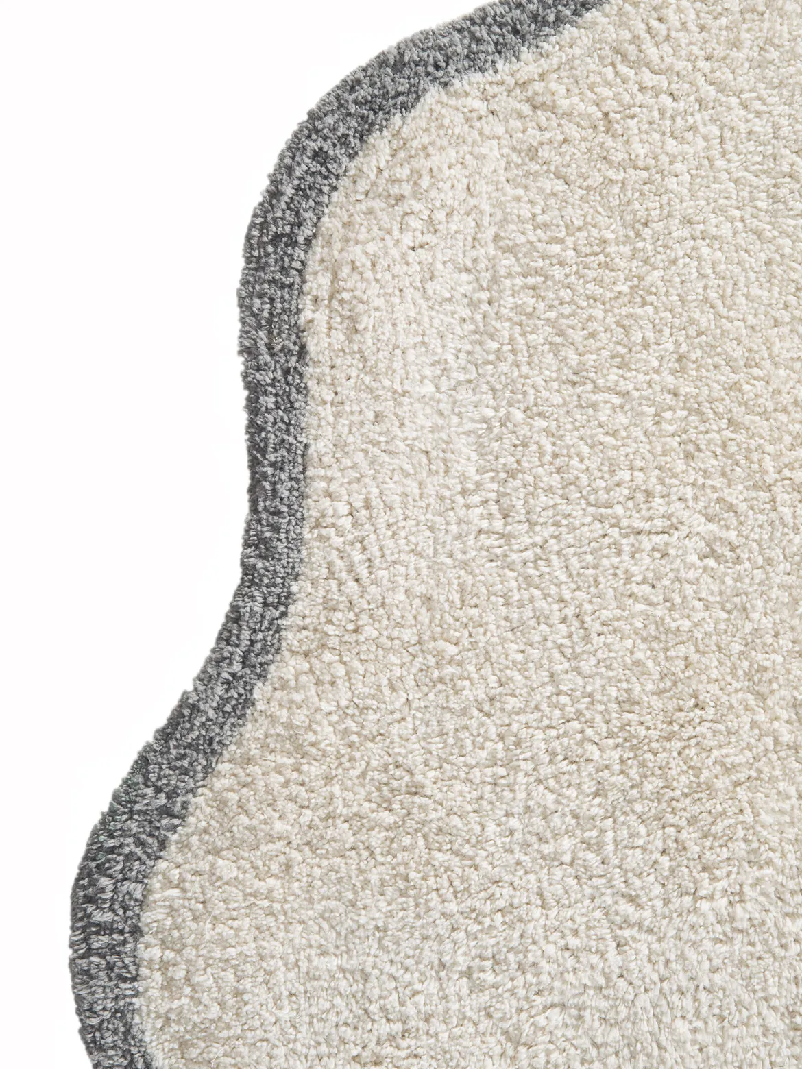 Lindby Uni-Teppich, Grau