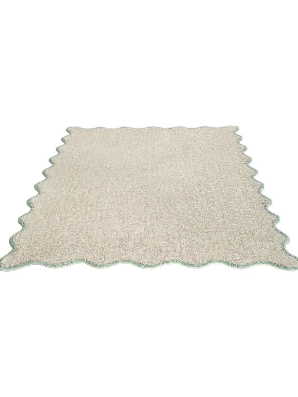 Lindby Uni-Teppich, Mint