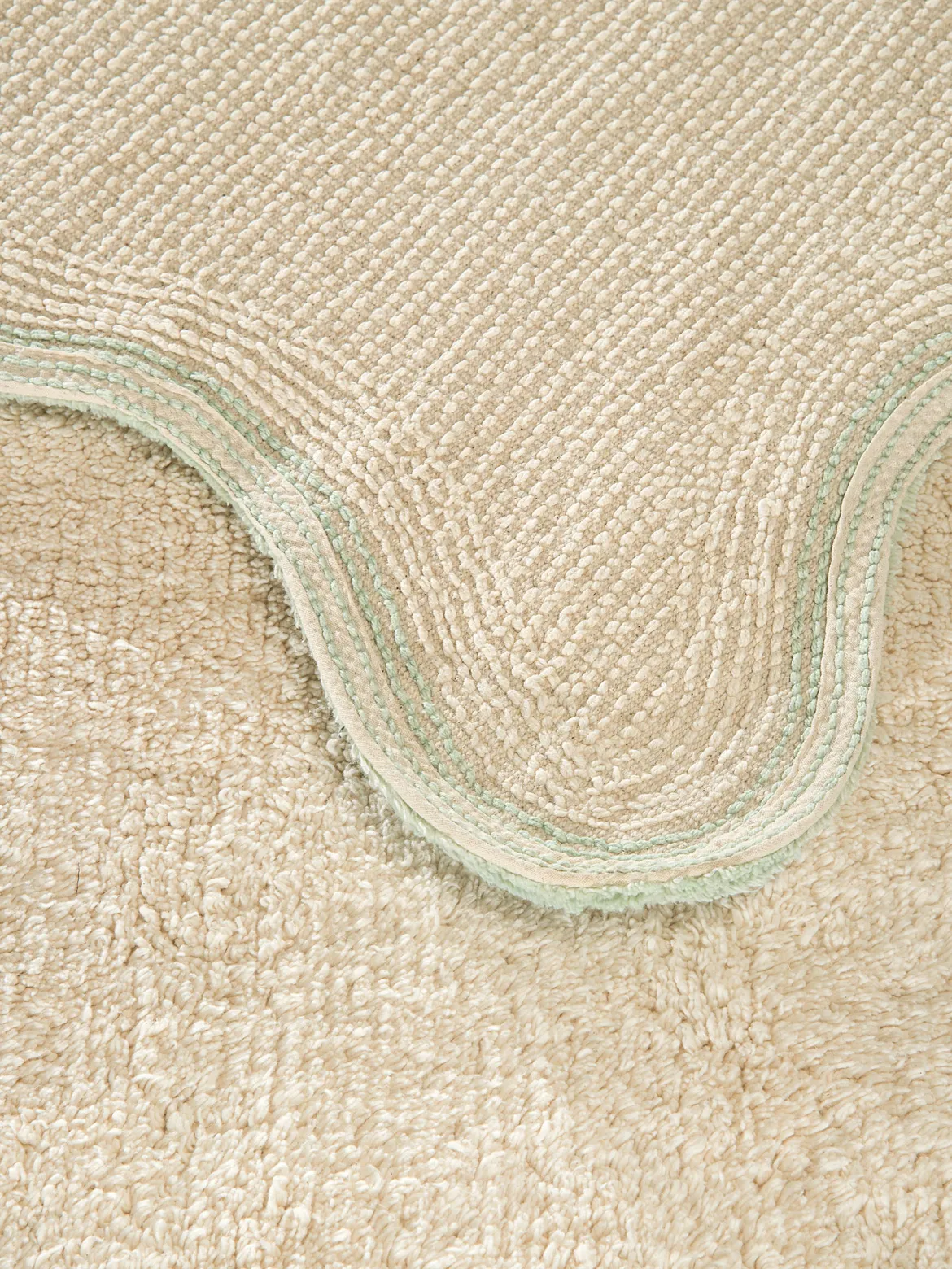 Lindby Uni-Teppich, Mint