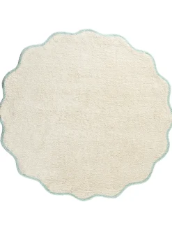 Lindby Uni-Teppich, Mint