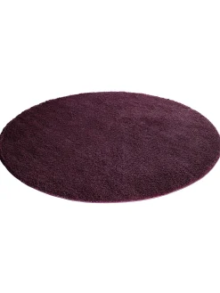 Lounge Hochflor-Teppich, Aubergine
