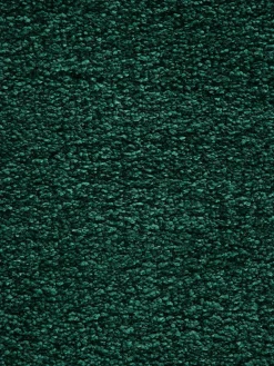Lounge Hochflor-Teppich, Dunkelgrün