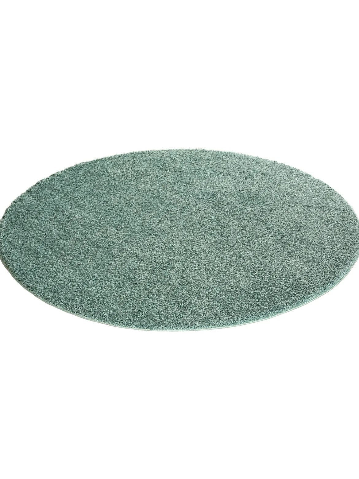 Lounge Hochflor-Teppich, Grün