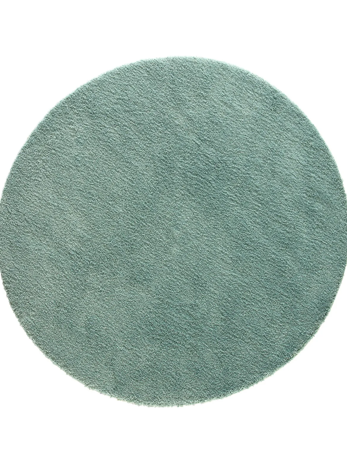 Lounge Hochflor-Teppich, Grün