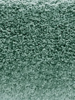 Lounge Hochflor-Teppich, Grün