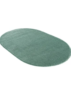 Lounge Hochflor-Teppich, Grün