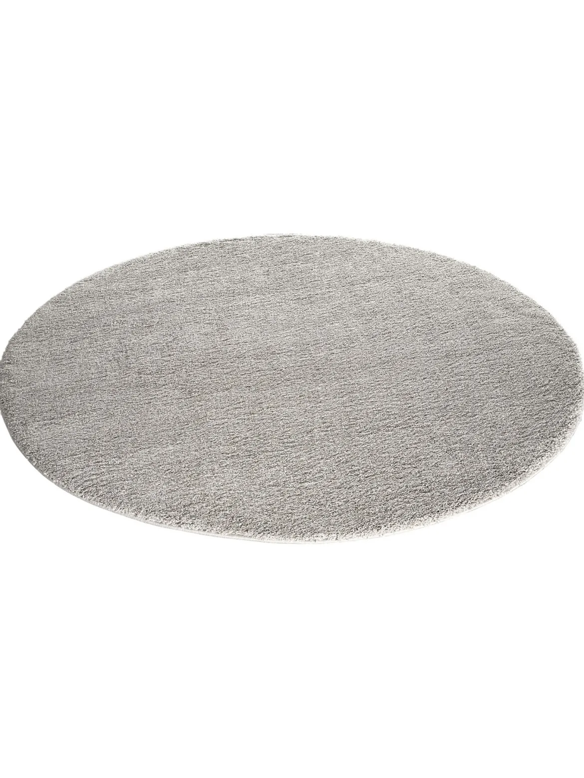 Lounge Hochflor-Teppich, Hellgrau