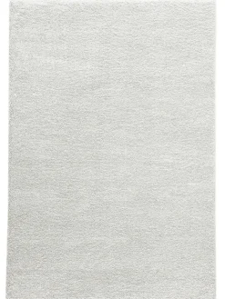 Lounge Hochflor-Teppich, Hellgrau