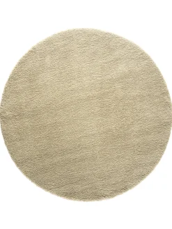 Lounge Hochflor-Teppich, Hellbeige