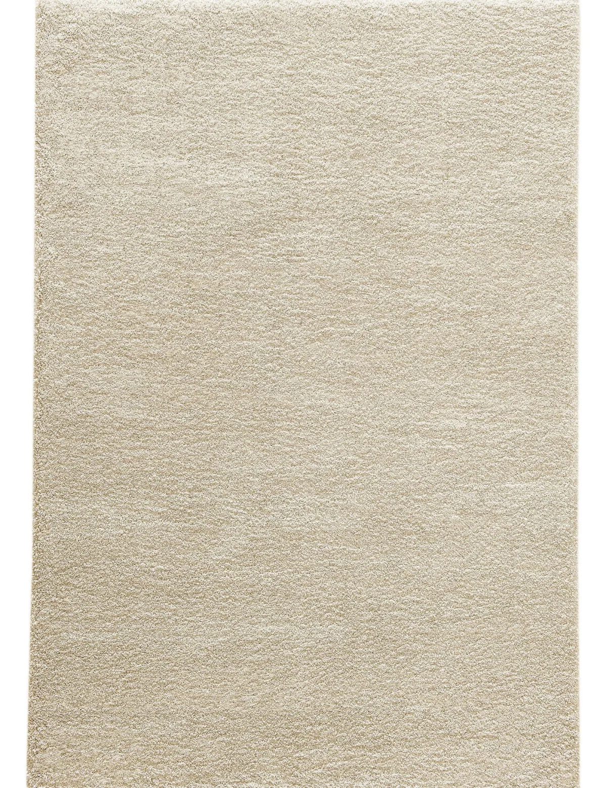 Lounge Hochflor-Teppich, Hellbeige