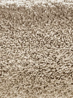 Lounge Hochflor-Teppich, Hellbeige