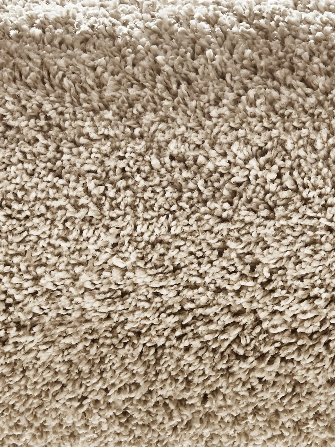 Lounge Hochflor-Teppich, Hellbeige