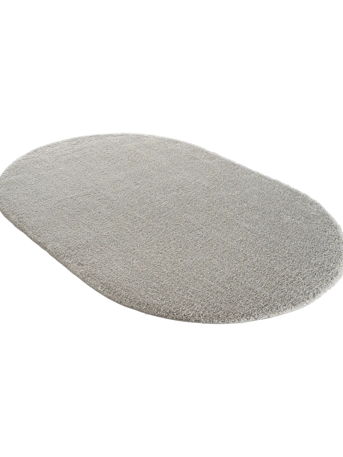 Lounge Hochflor-Teppich, Hellgrau