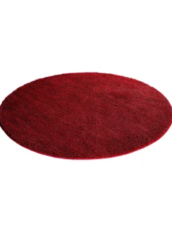 Lounge Hochflor-Teppich, Kaminrot