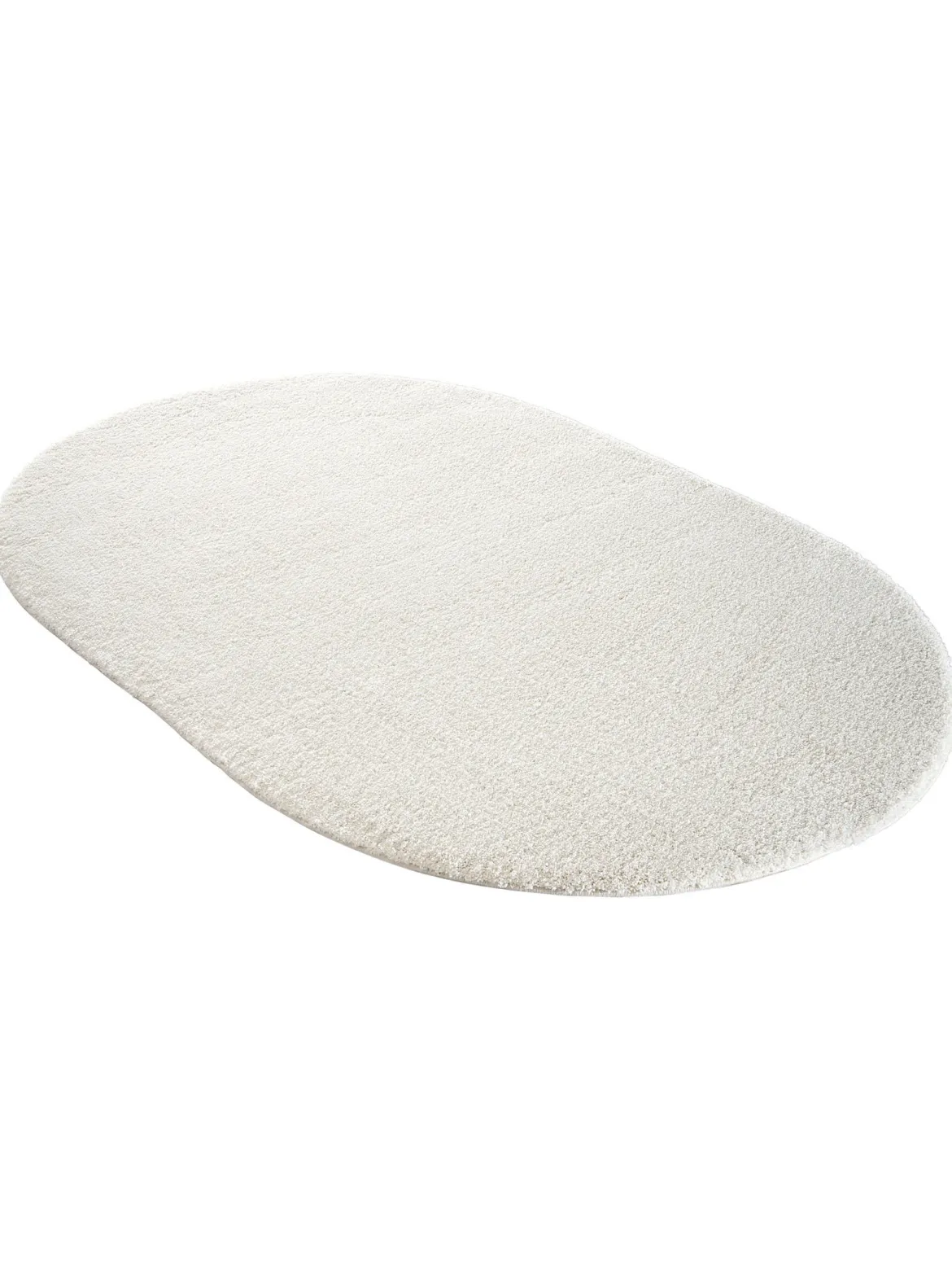 Lounge Hochflor-Teppich, Weiss