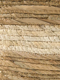 Louvara Korb, Natural/White