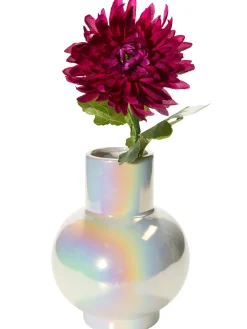 Lulabi Vase, Pearlized White