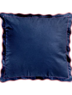 Luna Kissen, Blau/Rosa