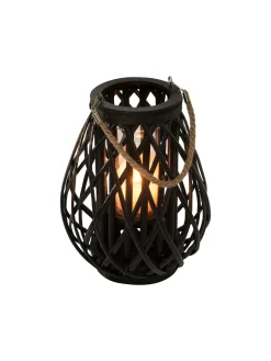 Lunara Windlicht, Schwarz