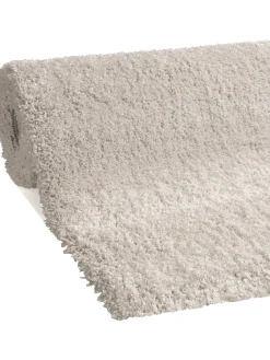 Luxury Shaggy Langflor-Teppichboden, Creme 086