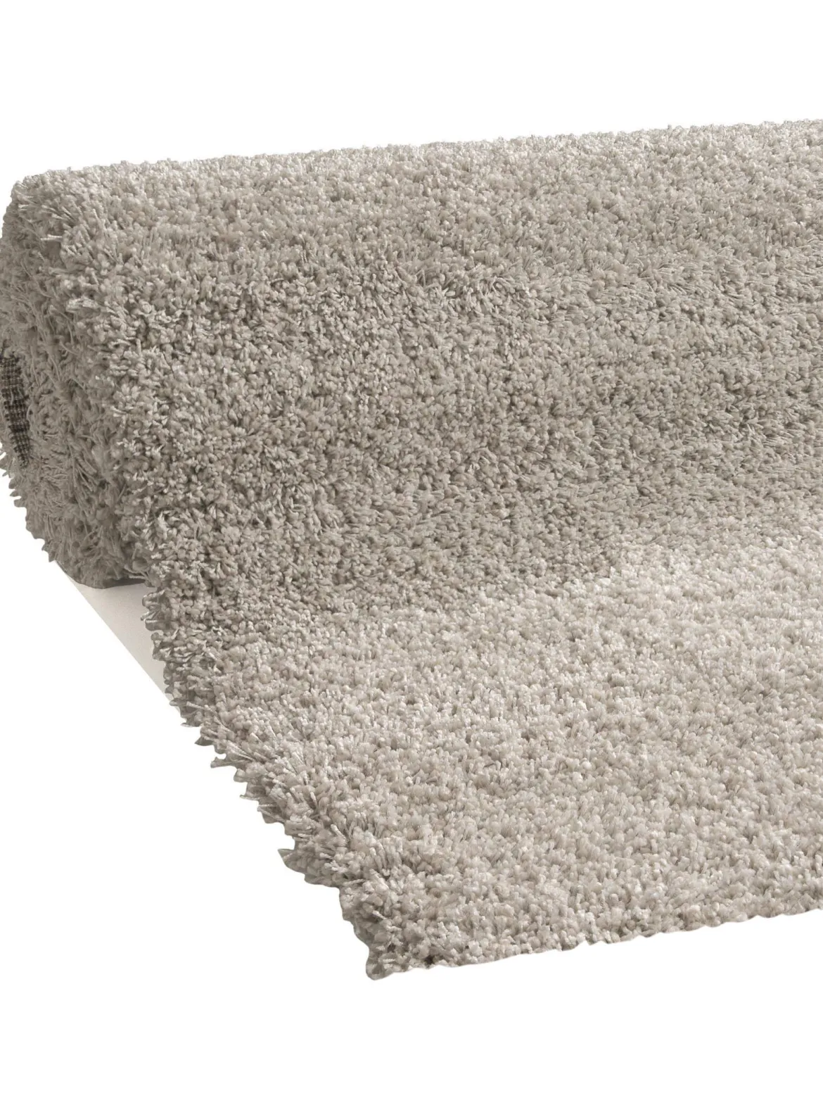 Luxury Shaggy Langflor-Teppichboden, Beige 056