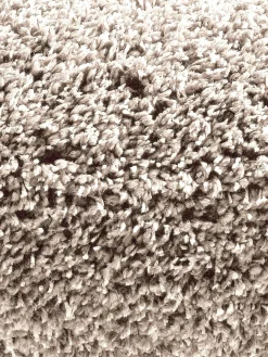 Luxury Shaggy Langflor-Teppichboden, Beige 056