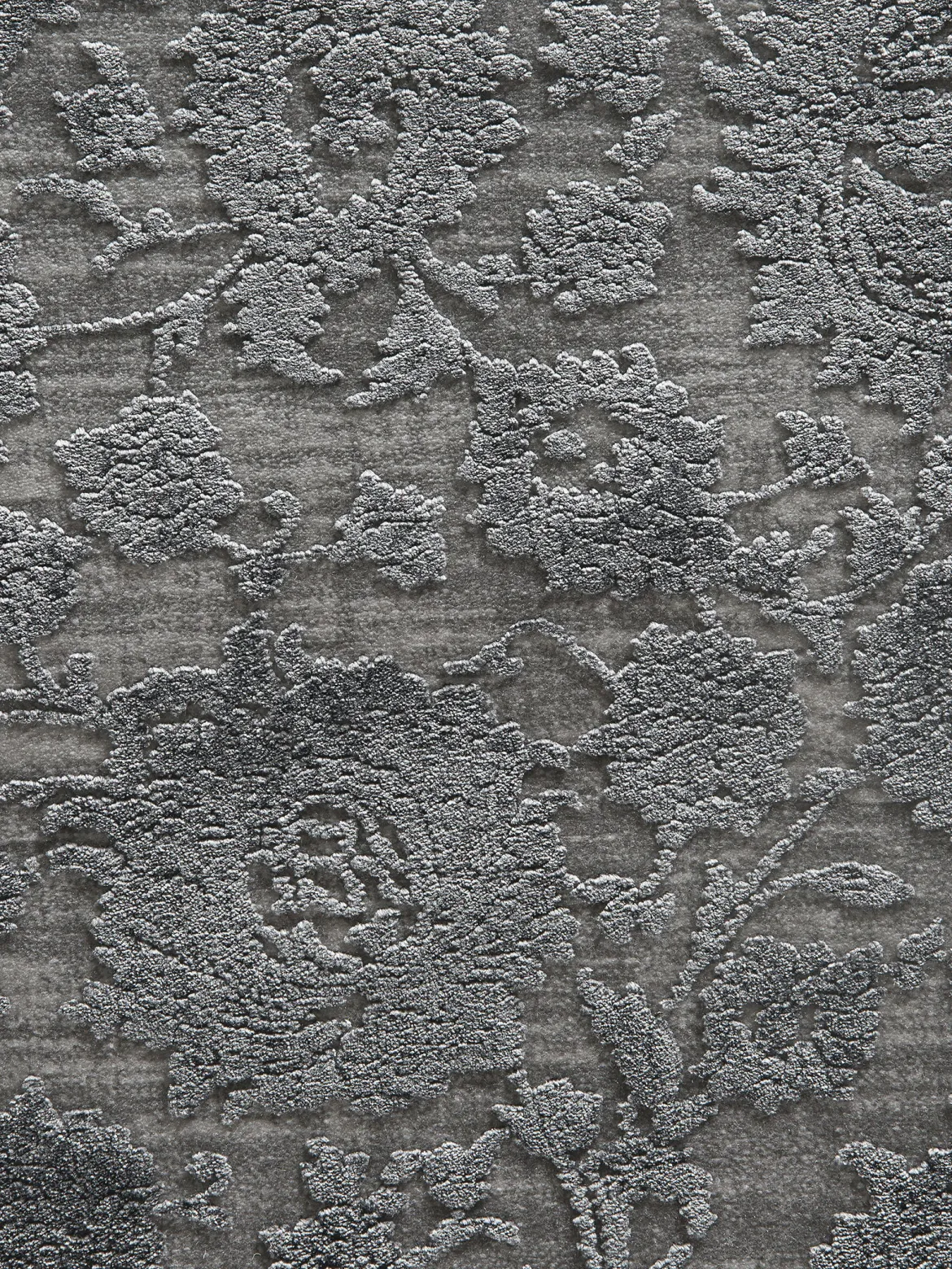 Magnificence Vintage-Teppich, Silber