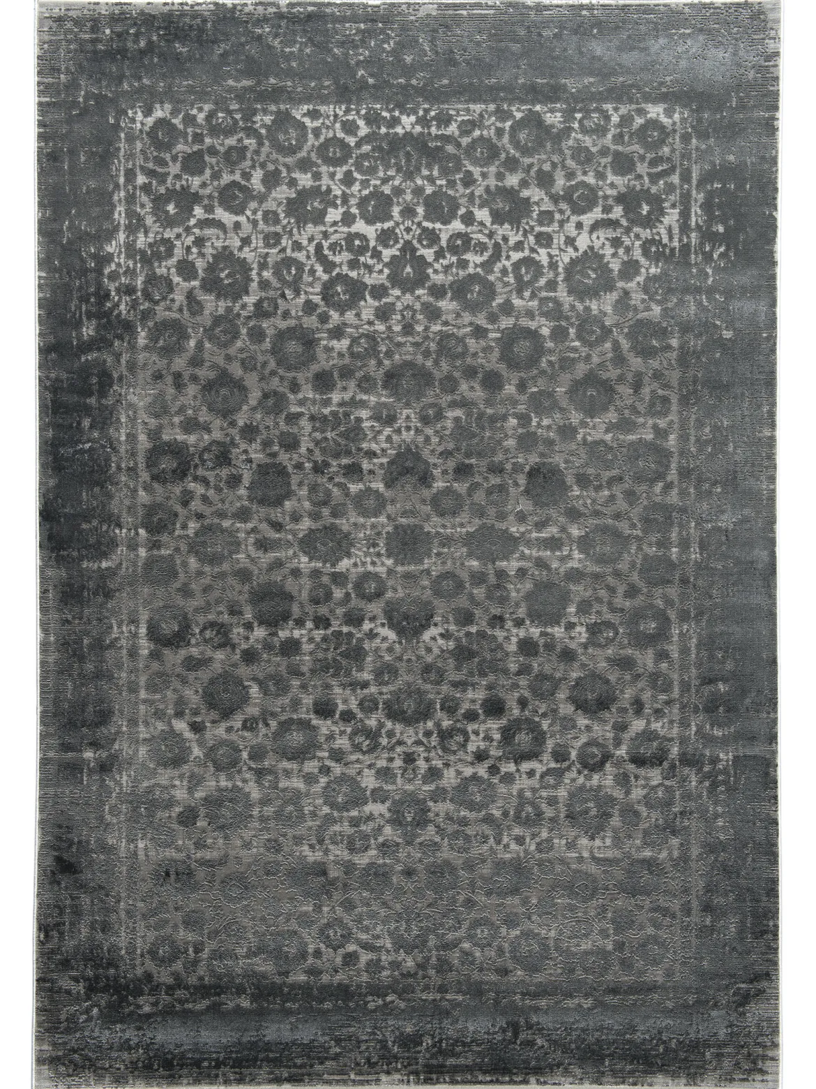Magnificence Vintage-Teppich, Silber