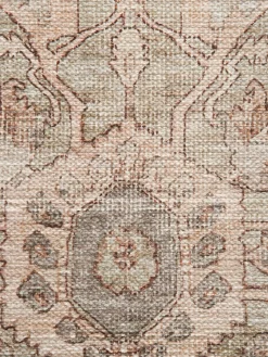 Malian Vintage-Teppich, Grün/Taupe