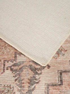Malian Vintage-Teppich, Grün/Taupe