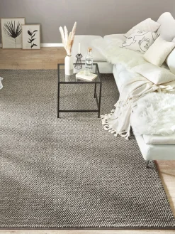Malmby Woll-Teppich, Grey Natural