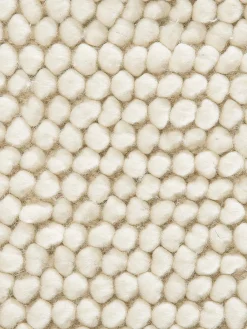 Malmby Woll-Teppich, Vanity White