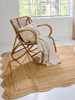 Manacor Jute-Teppich, Dunkelbeige