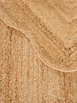 Manacor Jute-Teppich, Dunkelbeige