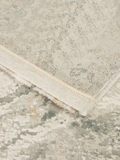 Manticao Vintage-Teppich, Antiksilber