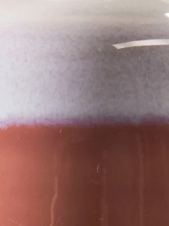 Marianola Vase, Rot/Weiss