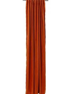 Marilana Vorhang mit Gardinenband, Kupfer
