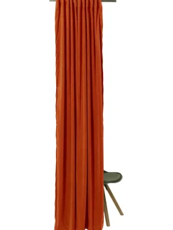 Marilana Vorhang mit Gardinenband, Kupfer
