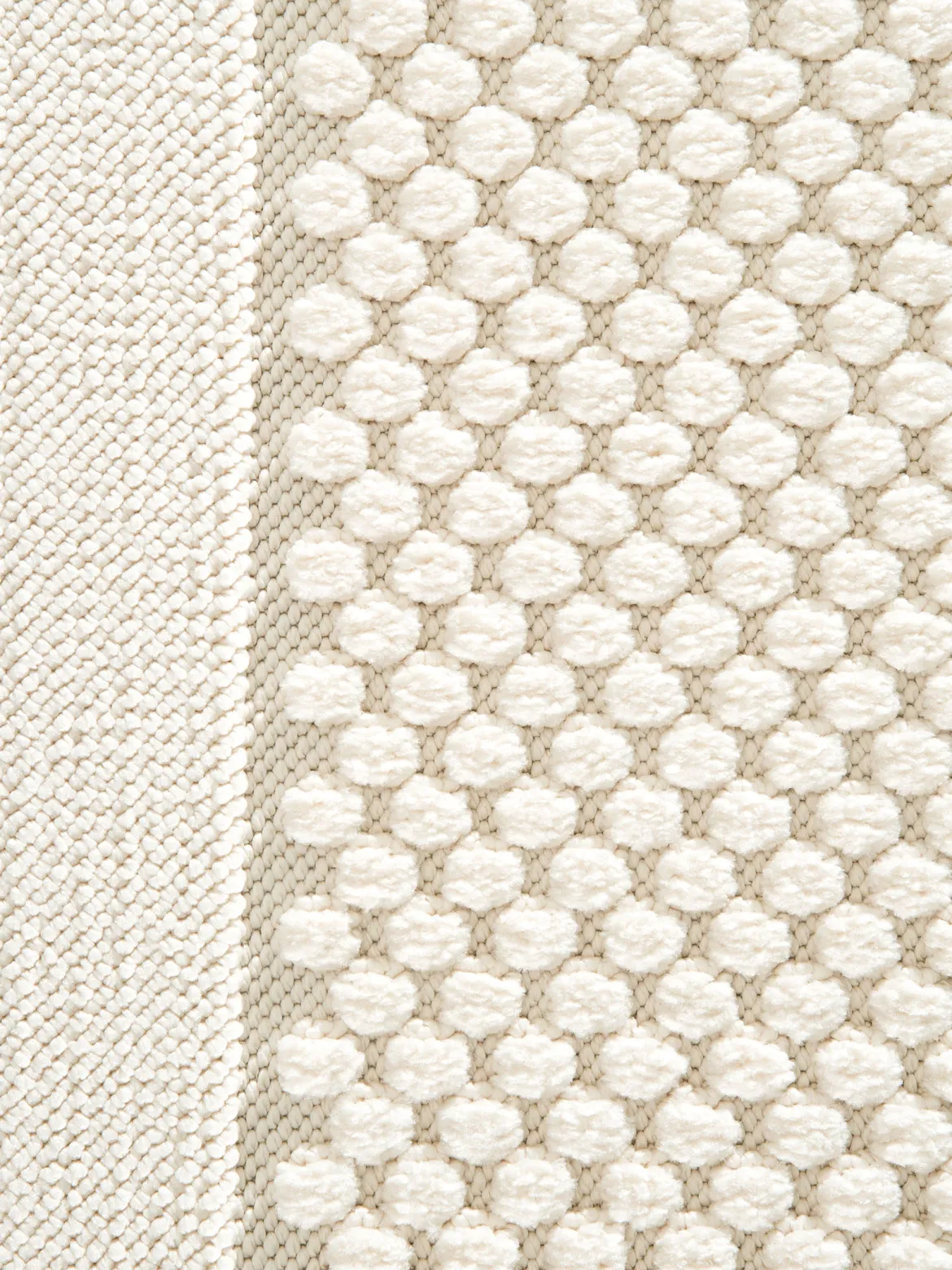 Matala Moderner Teppich, Creme