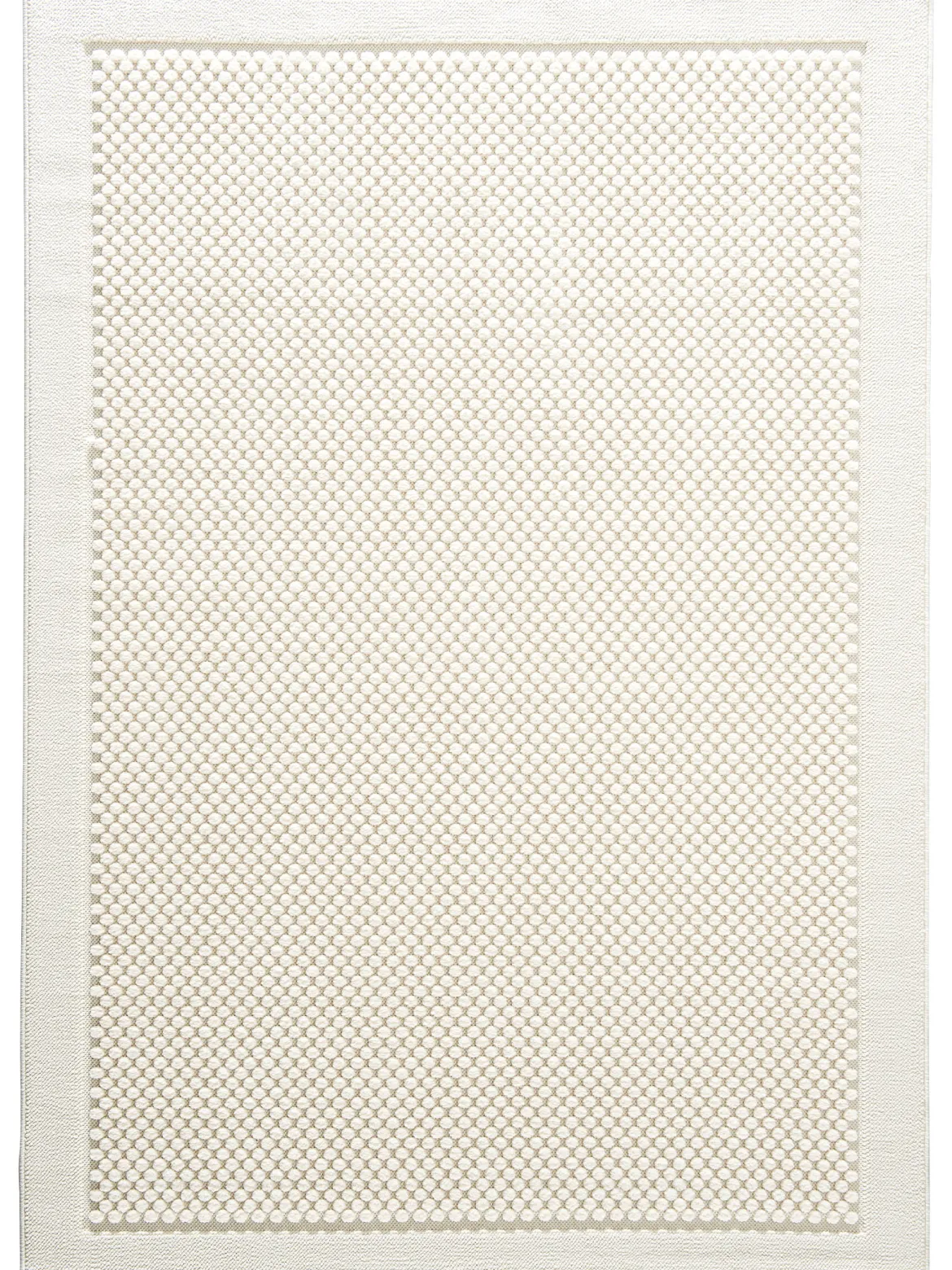 Matala Moderner Teppich, Creme