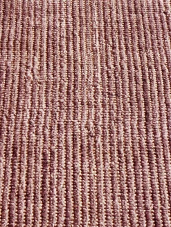 Matera Uni-Teppich, Aubergine
